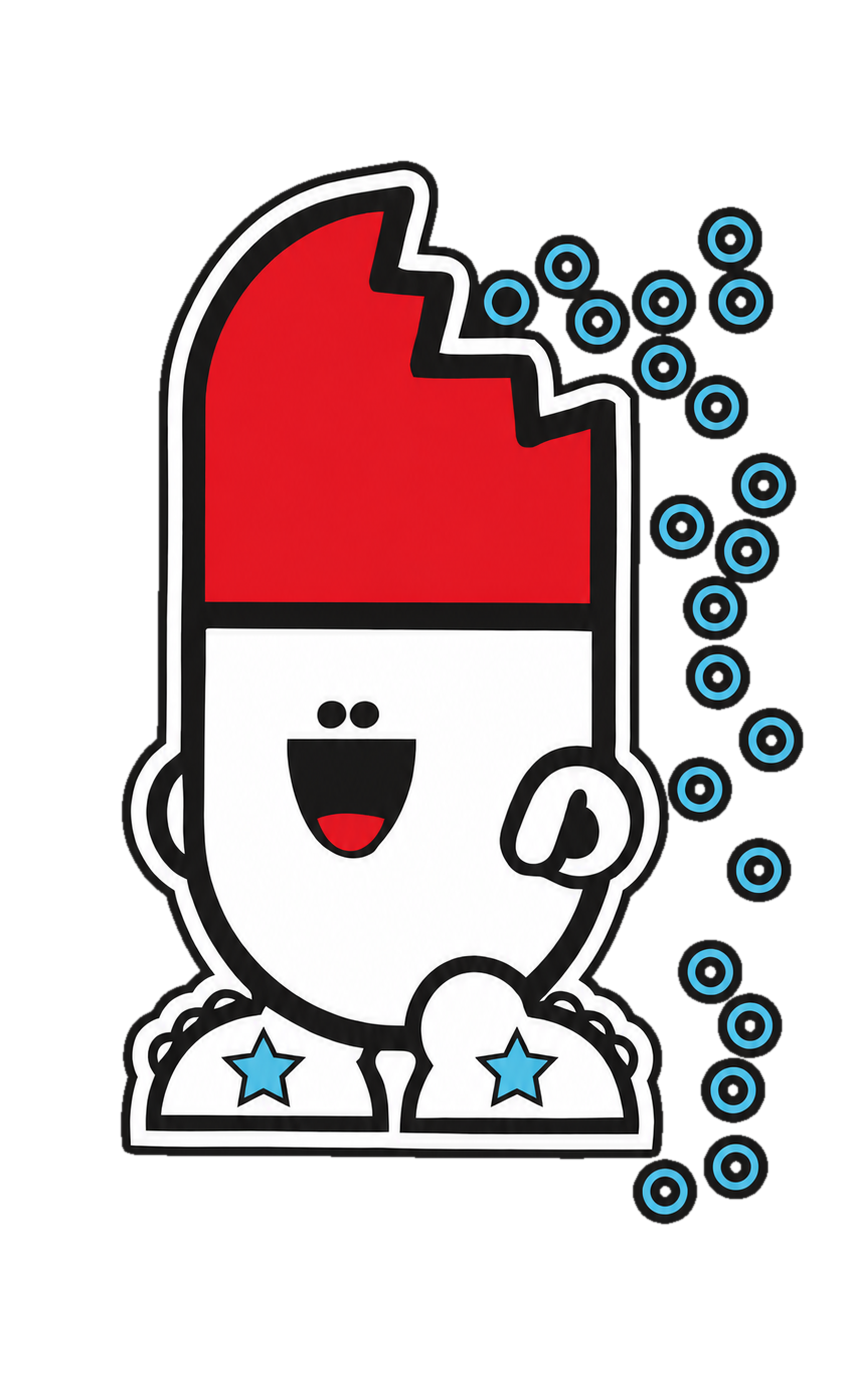 PillBillie mascot — wellness mindset lifestyle